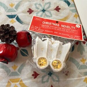 Vintage Christmas ornament WAGON COACH